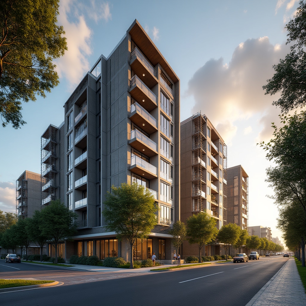 Argentine real estate development project with modern architectural design and urban context